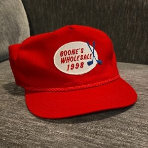 Vintage Hat OS - Boones Wholesale 1998